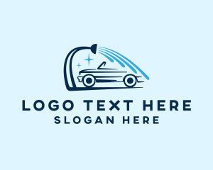 Clean - Water Vehicle Wash logo design