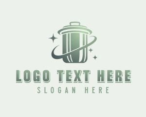 Trash Collection - Waste Garbage Disposal logo design