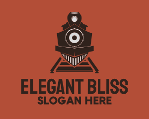 Vintage Train Station Logo