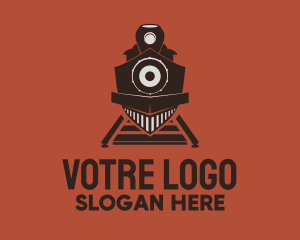 Vintage Train Station Logo