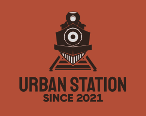 Vintage Train Station logo design