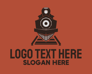 Vintage Train Station Logo