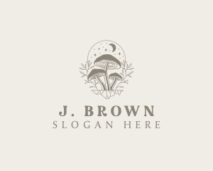 Shrooms - Holistic Mushroom Dispensary logo design