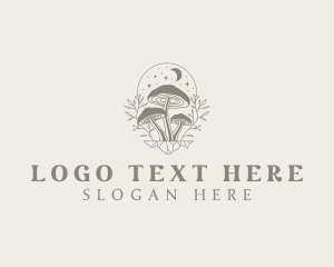 Organic - Holistic Mushroom Dispensary logo design