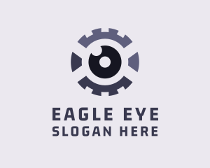 Industrial Camera Lens logo design