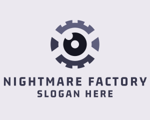 Industrial Camera Lens logo design