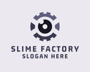 Industrial Camera Lens logo design