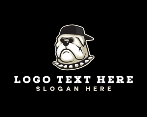 Cool - Cool Gangster Bulldog logo design