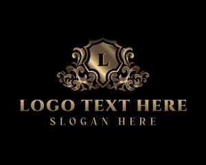 Luxurious - Deluxe Ornamental Crest logo design