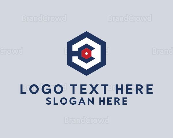 Hexagon Wrench Tool Logo