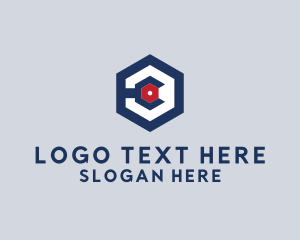 Computer - Hexagon Wrench Tool logo design