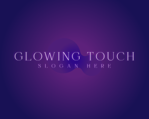 Dainty Glow Salon logo design