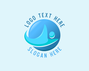 Donation - Human Globe Agency logo design