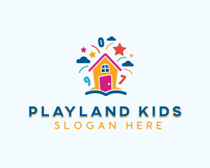 Kindergarten Preschool Daycare logo design