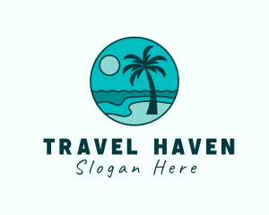 Tourism - Island Beach Tourism logo design