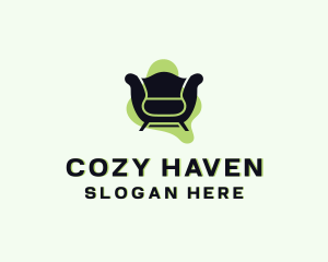 Couch Chair Furniture logo design