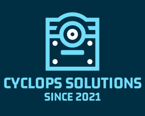 Online Cyclops Book  logo design