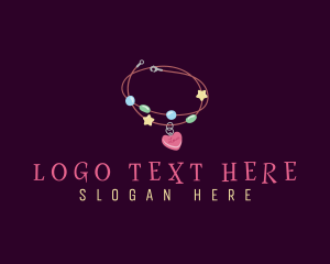 Necklace - Necklace Beadwork Accessory logo design