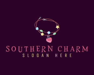 Necklace Beadwork Accessory logo design