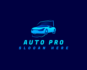 Automobile - Race Car Automobile logo design