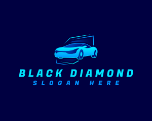 Race Car Automobile logo design