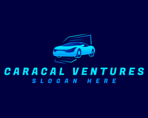 Race Car Automobile logo design