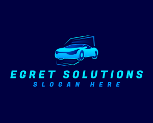 Race Car Automobile logo design