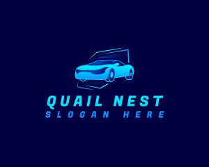 Race Car Automobile logo design