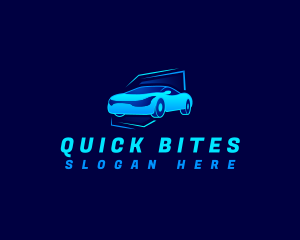 Race Car Automobile logo design