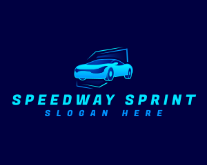 Race Car Automobile logo design