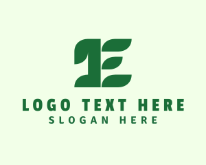 Investor - Business Agriculture Letter E logo design