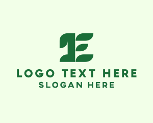 Financial - Business Agriculture Letter E logo design