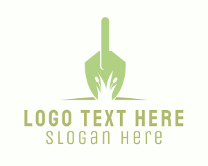 Shovel Lawn Maintenance  Logo