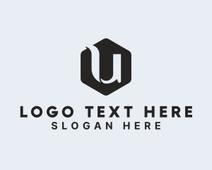 Professional - Professional Company Letter U logo design