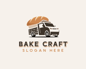 Bread Vendor Truck logo design