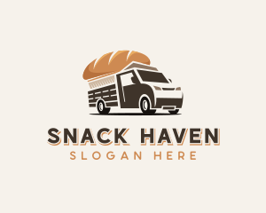 Bread Vendor Truck logo design