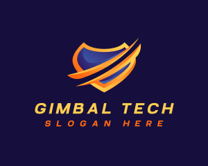 Shield Tech Security logo design