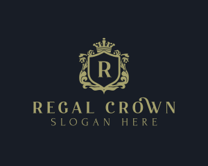 Regal Royalty Shield logo design