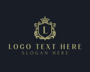 University - Regal Royalty Shield logo design