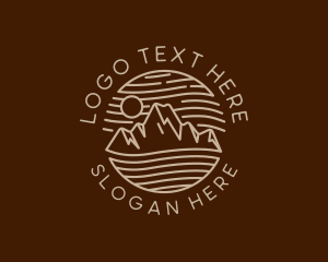 Mountain Travel Adventure Logo