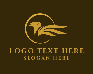 Birdwatching - Luxury Eagle Bird logo design