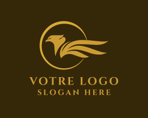 Luxury Eagle Bird Logo