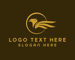 Avian - Luxury Eagle Bird logo design