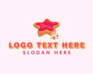 Bake - Sugar Star Cookie logo design