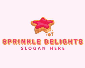 Sugar Star Cookie logo design