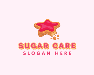 Sugar Star Cookie logo design