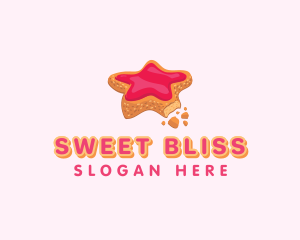 Sugar Star Cookie logo design