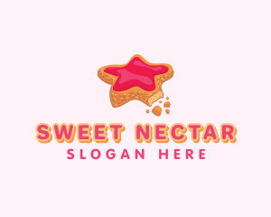 Sugar Star Cookie logo design