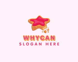 Pastry - Sugar Star Cookie logo design