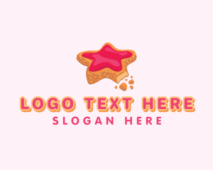 Food - Sugar Star Cookie logo design